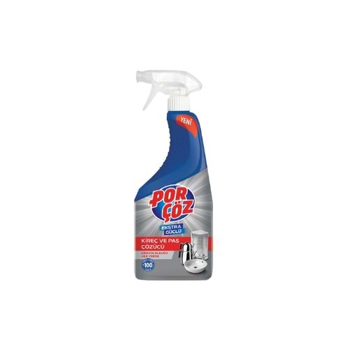 PORÇÖZ PAS VE KİREÇ ÇÖZÜCÜ SPREY 750 ML(KOLİ 12)