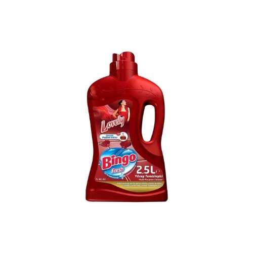BİNGO YÜZEY TEM.LOVELY 2,5 LT (KOLİ İÇİ 6)