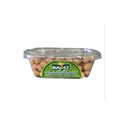 BAĞCI YEŞİL ZEYTİN ÇİZİK 400GR KASE