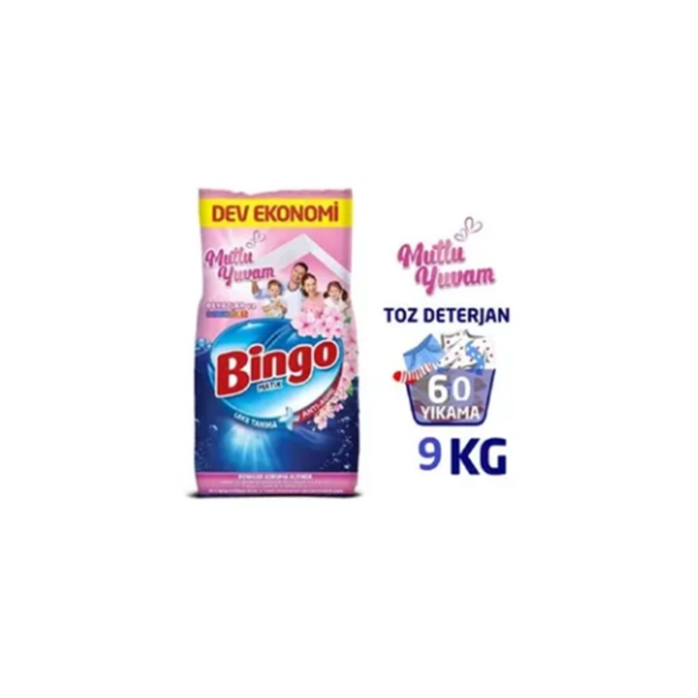 BİNGO MATİK 9 KG MUTLU YUVAM