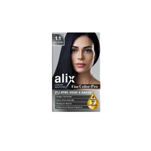 ALİX SAÇ BOYASI KİT NO 1.1