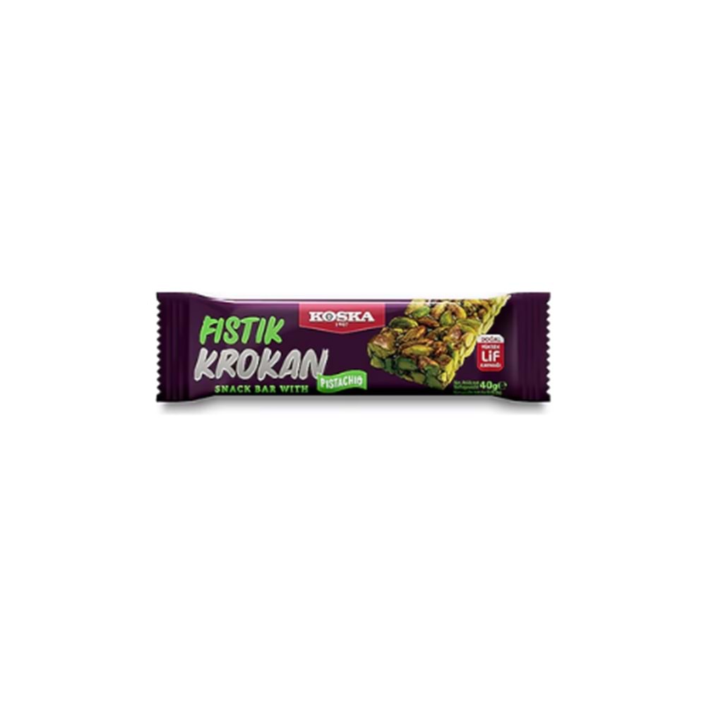 KOSKA FISTIK KROKAN 40 GR (KOLİ İÇİ 84 AD)