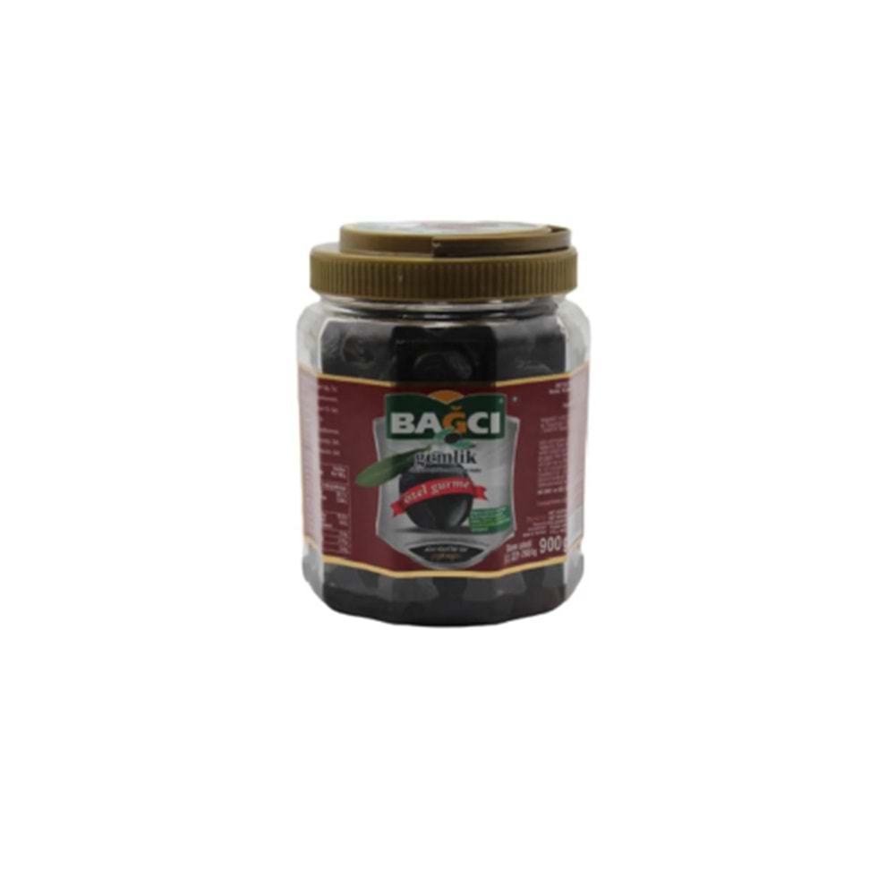 BAĞCI SİYAH ZEYTİN 900GR GURME PET