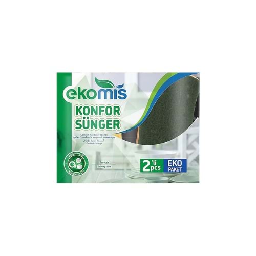EKOMİS KONFOR SÜNGER 2'Lİ(KOLİ İÇİ 24 AD)