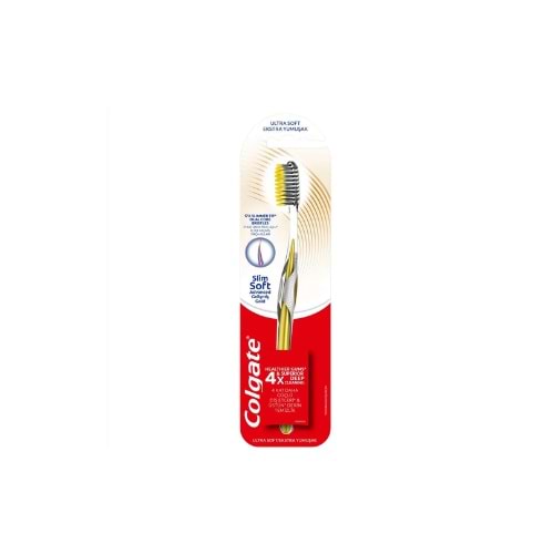 COLGATE DİŞ FIRÇ. SLİM SOFT GELİŞMİŞ EKSTRA YUMUŞAK GOLD (PAKET İÇİ 12 AD)