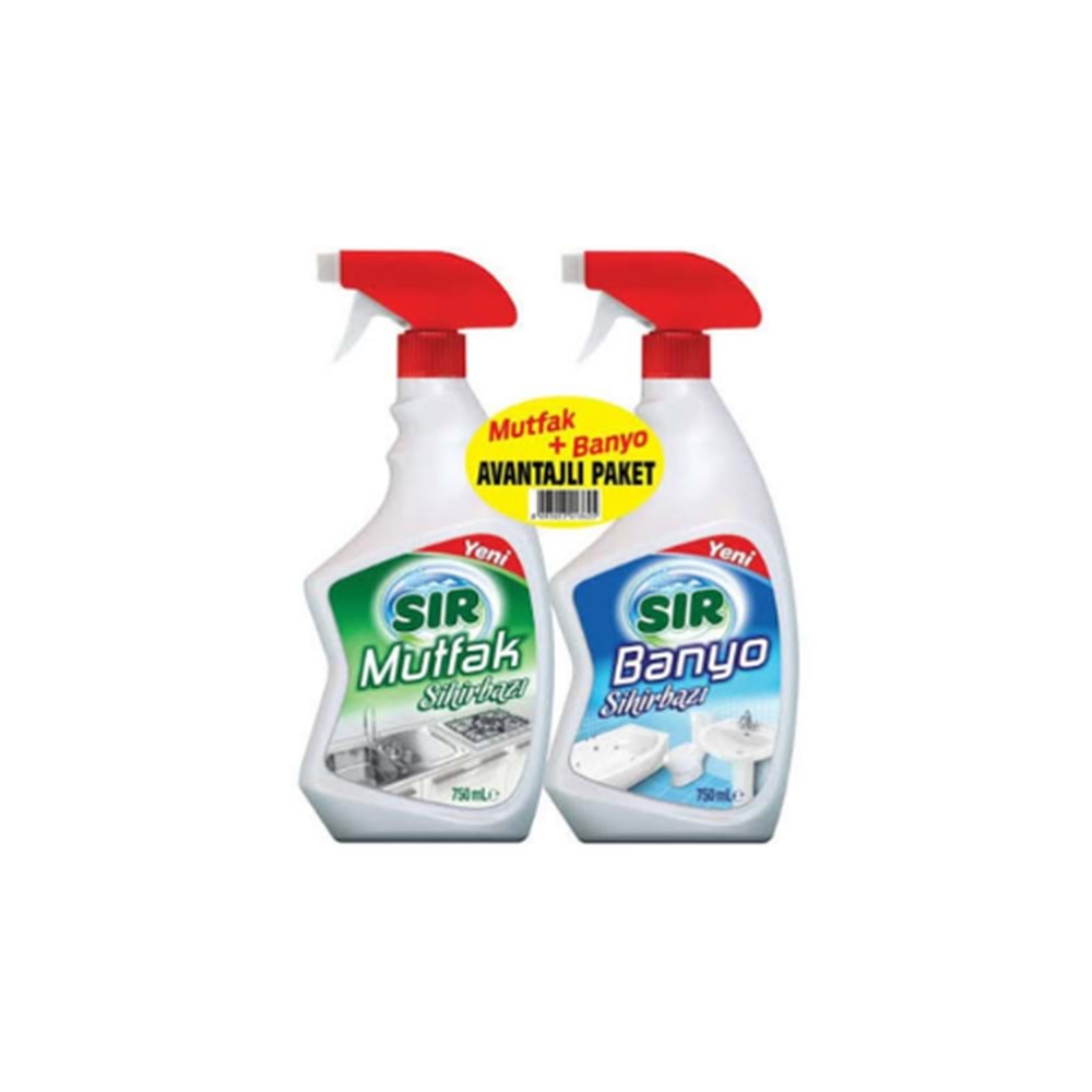 SIR MUTFAK BANYO 2 Lİ 750ML(KOLİ İÇİ 6)