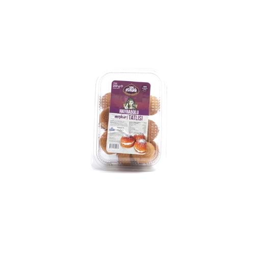 HAYRABOLU TATLISI SON OSMANLI 250 GR (KOLİ İÇİ 12 AD)