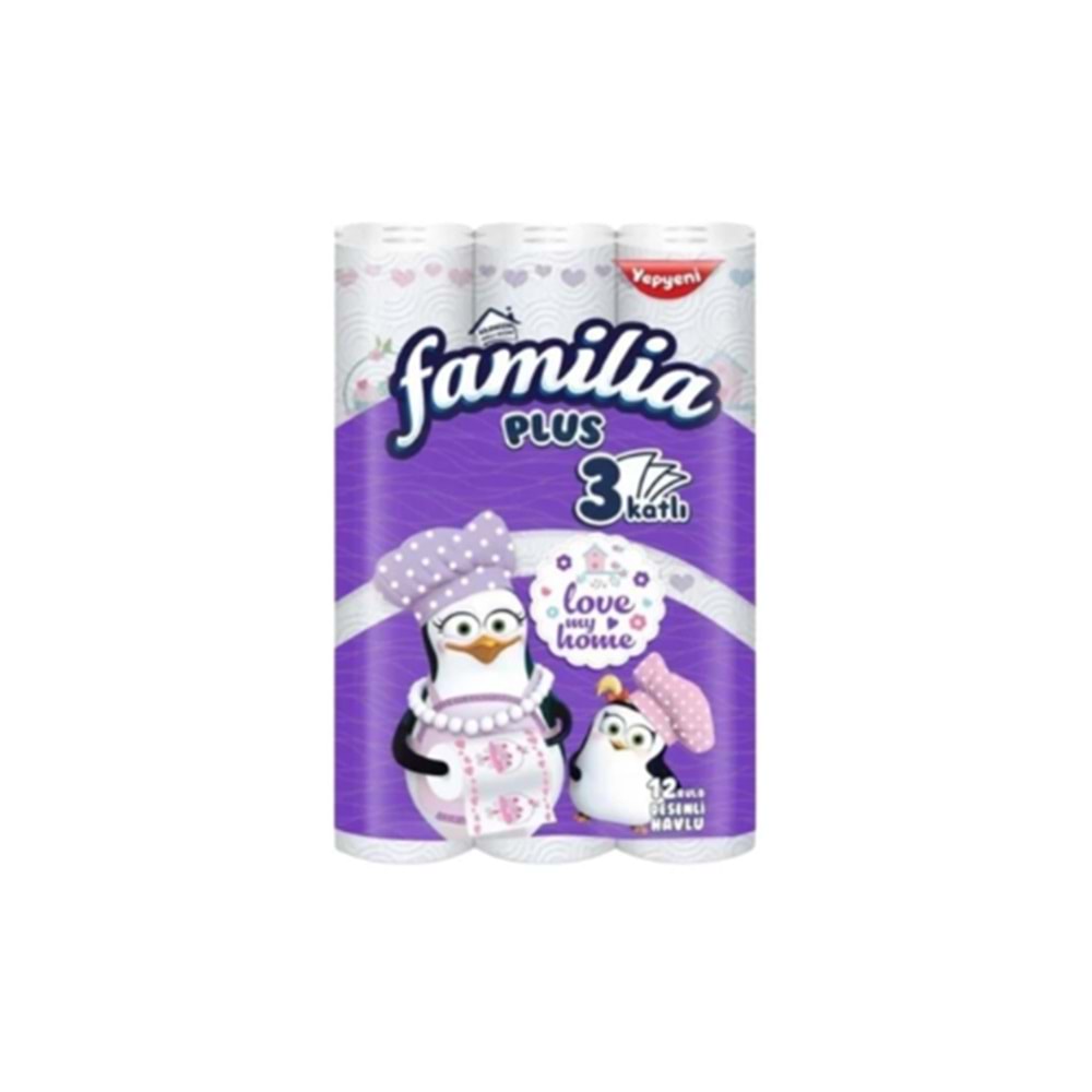 FAMİLİA PLUSNAT PENGUEN HAVLU 16*3