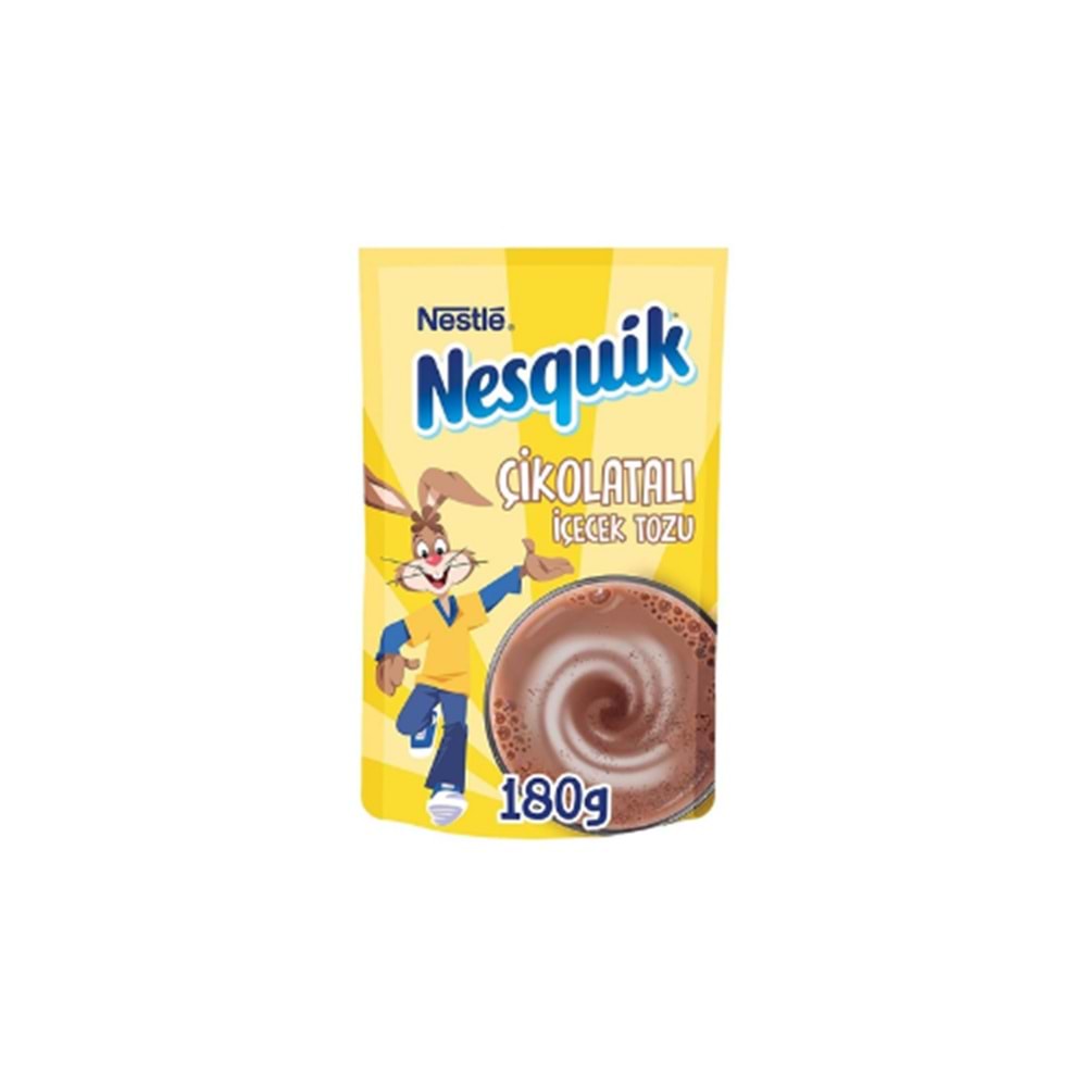 NESTLE NESQUİK ÇİKOLATA 180 GR(KOLİ İÇİ 12 AD)