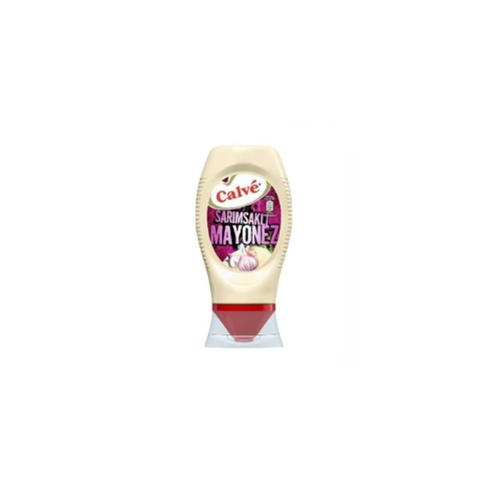 CALVE SARIMSAK MAYONEZ 245 GR(KOLİ İÇİ 12 AD)