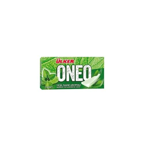 ONEO SLİMS YEŞİL NANE SAKIZ 14GR(PAKET İÇİ 27)