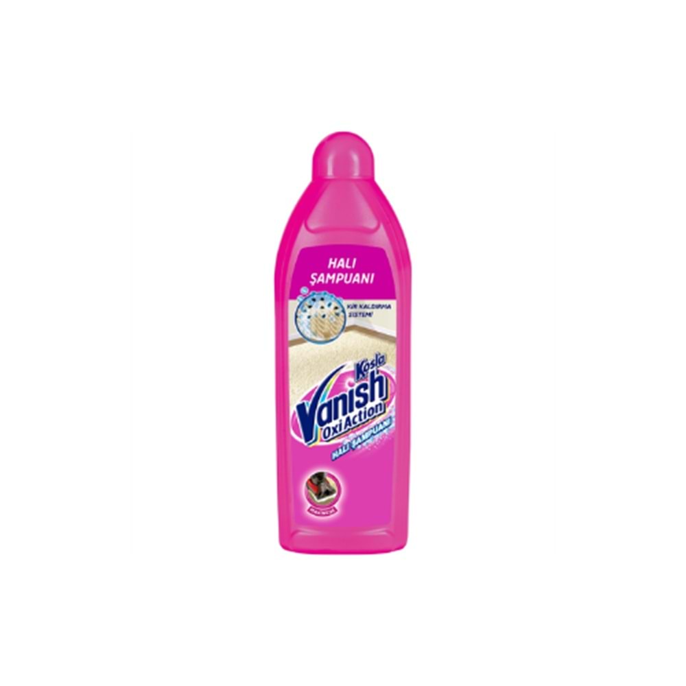 KOSLA VANİSH HALI ŞAMPUANI MAKİNE 850 ML (KOLİ İÇİ 12)