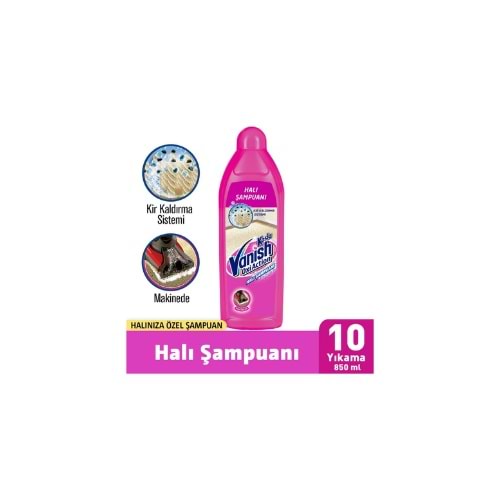 KOSLA VANİSH HALI MAKİNE 850 ML (KOLİ İÇİ 12)