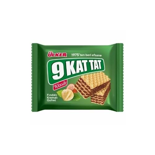 9 KAT TAT FINDIKLI GOFRET 39GR (KOLİ İÇİ 24 LÜ)