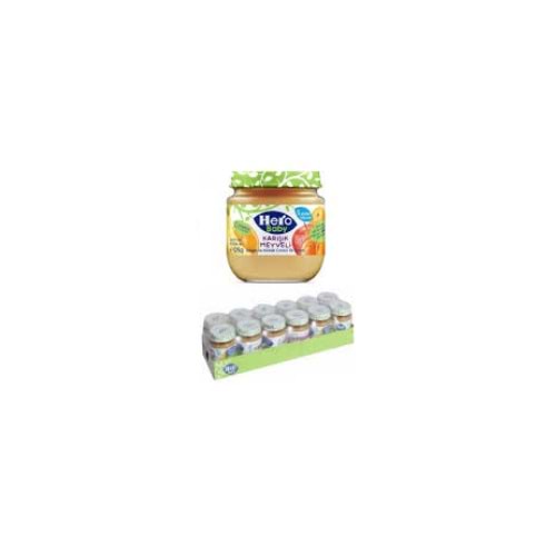 HERO B.KARIŞIK MEYV. 125 GR(KOLİ İÇİ 12 AD)