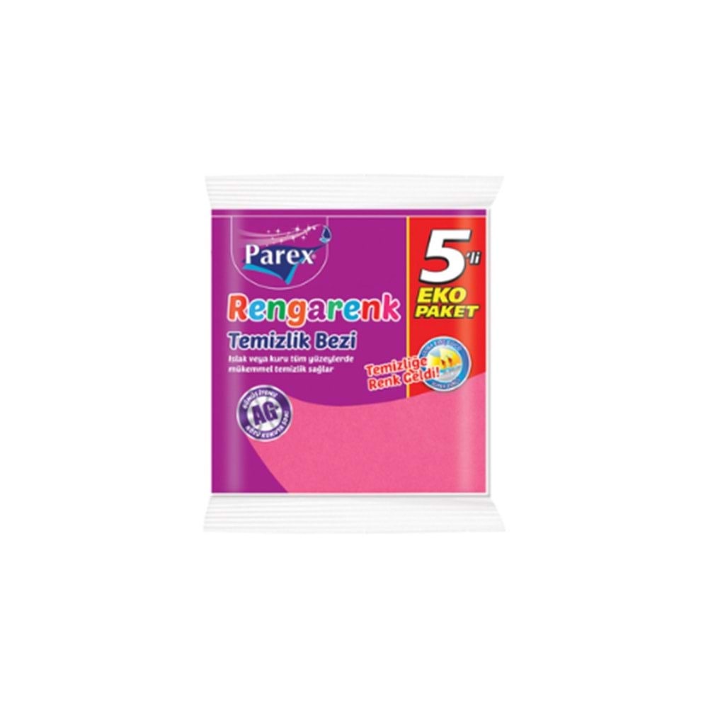 PAREX RENGARENK TEM. BEZİ 5'Lİ(PAKET İÇİ 12 AD)