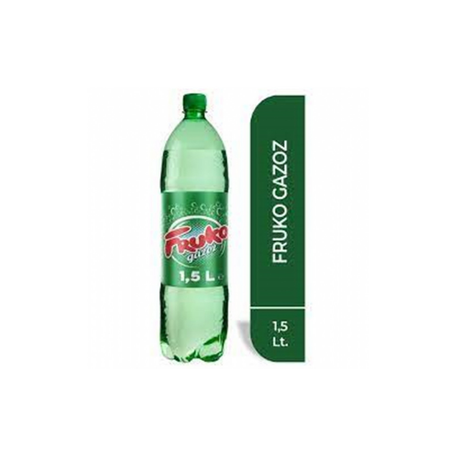 FRUKO GAZOZ 1,5 LT(KOLİ İÇİ 12 AD)