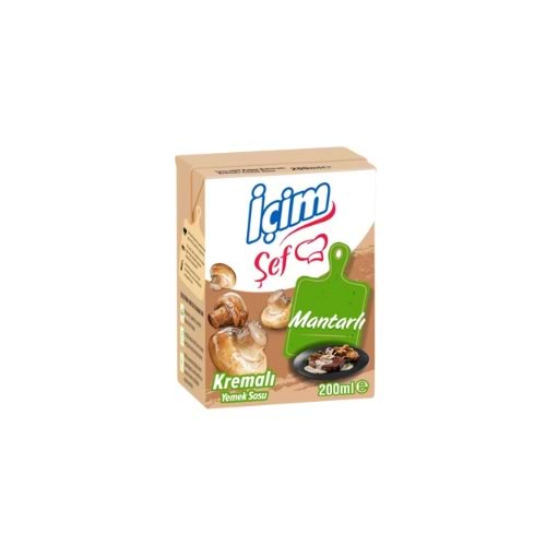 İÇİM ŞEF KREMA MANTARLI 200 ML