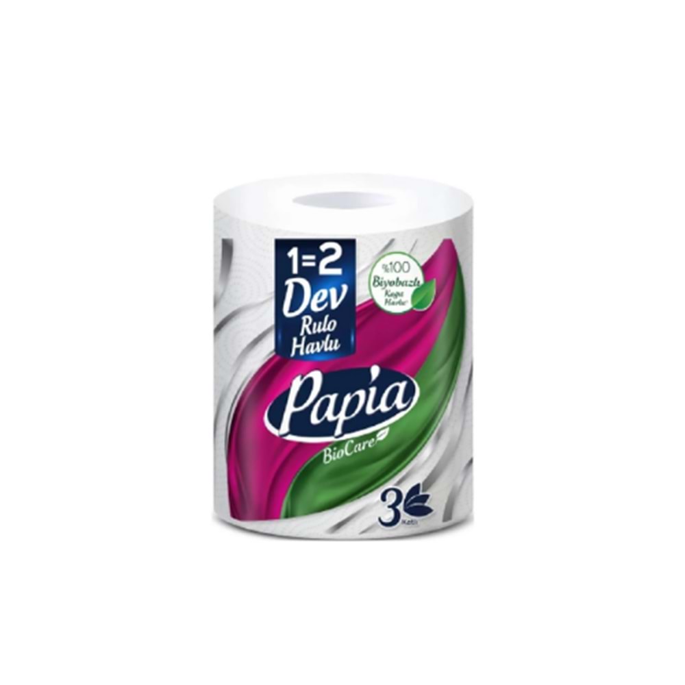 PAPİA JUMBO HAVLU 1-2 LI (KOLİ İÇİ 12 AD)