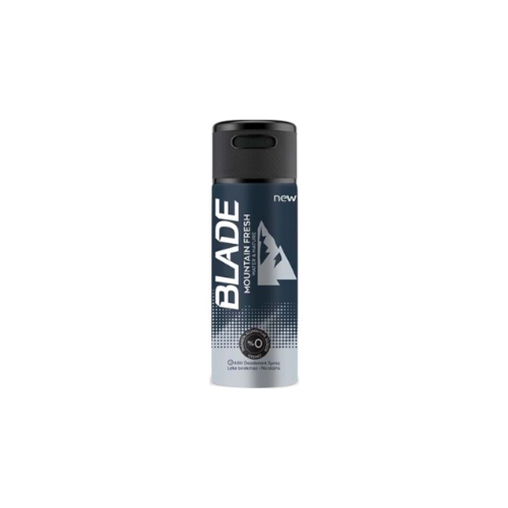 BLADE DEO 150 ML MOUNTAIN FRESH 6 AD X 4 PK