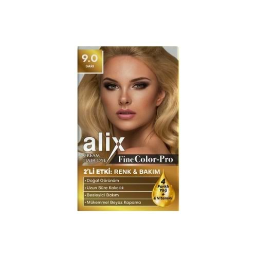 ALİX SAÇ BOYASI KİT NO 9.0