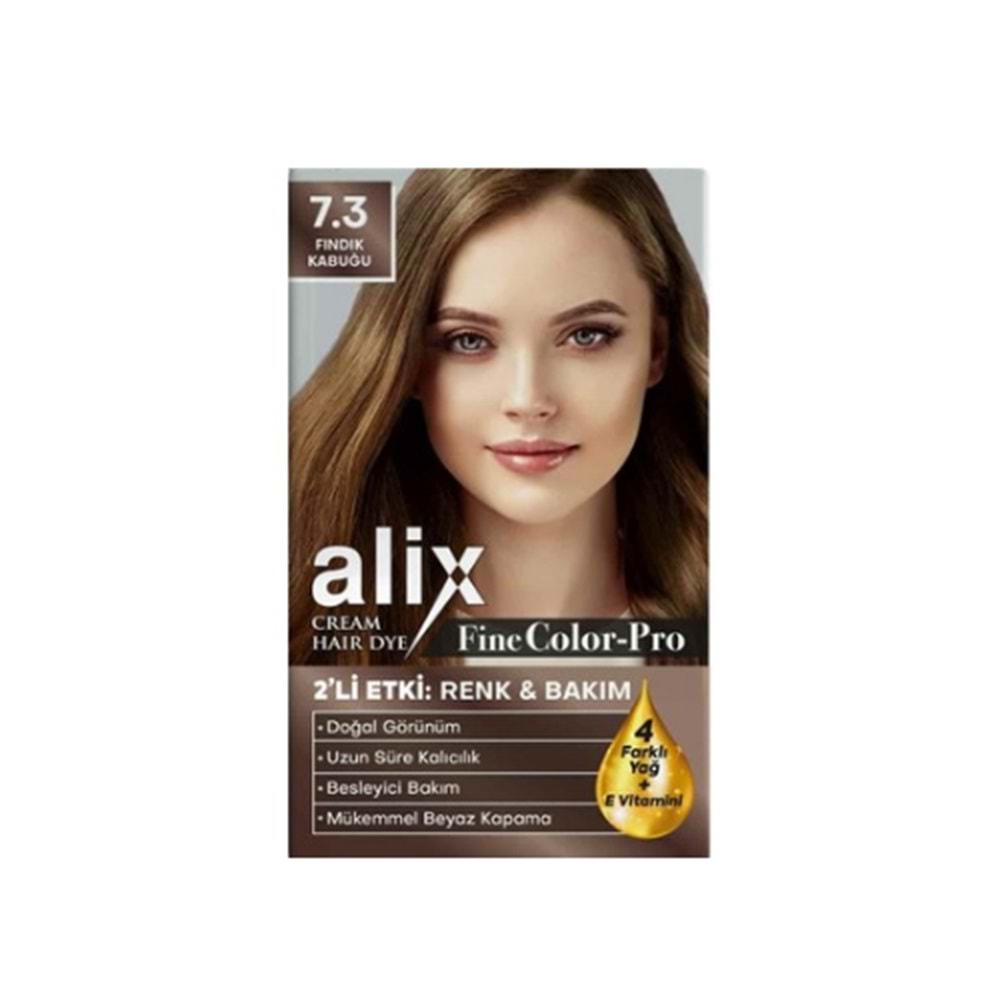 ALİX SAÇ BOYASI KİT NO 7.3