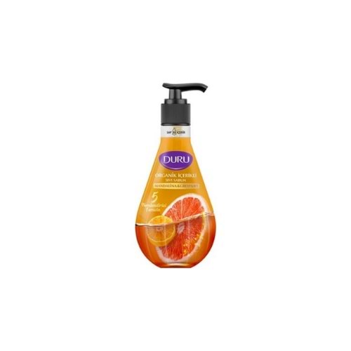 DURU SIVI SABUN MAND&GREYFURT 500ML(KOLİ İÇİ 12)
