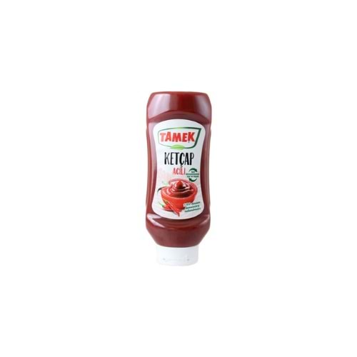 TAMEK KETÇAP ACILI 600GR (KOLİ İÇİ 12)