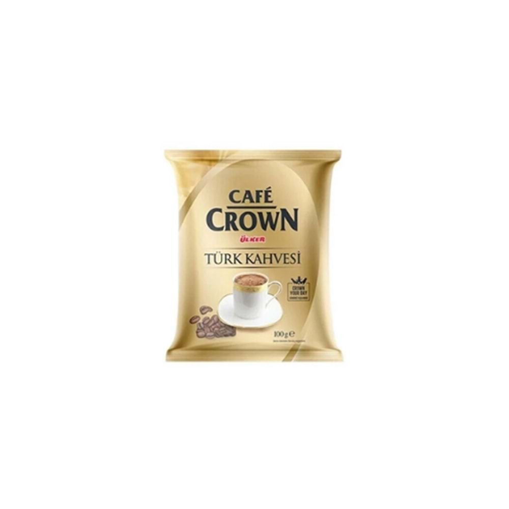 CAFE CROWN TÜRK KAHVESİ 100 GR 24 AD