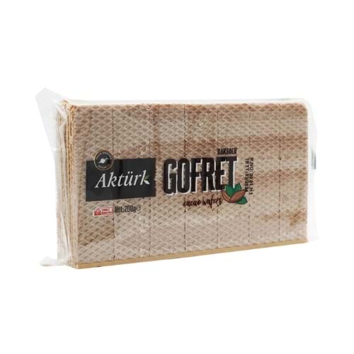 AKTÜRK GOFRET KAKAOLU 200 GR