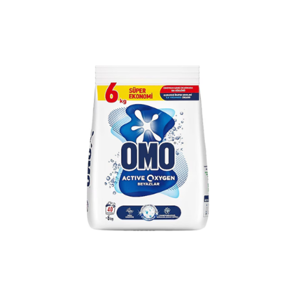 OMO ACTİVE OXYGEN TOZ 6 KG
