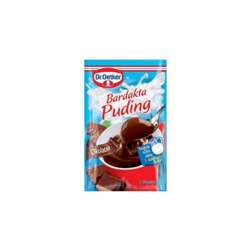 DR.OETKER BARDAKTA PUDİNG 35GR ÇİKOLATALI (KOLİ İÇİ 12)