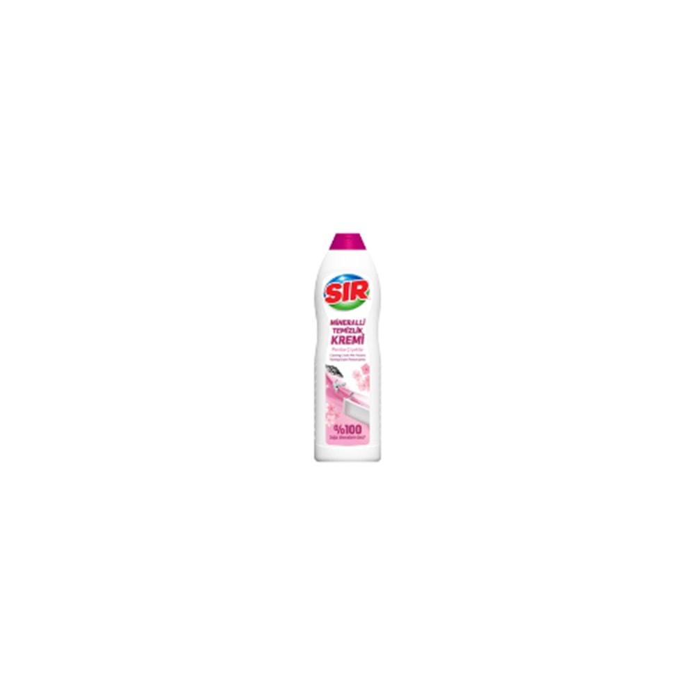 SIR MİN.TEM. KREMİ 1125GR PEMBE ÇİÇEK (KOLİ İÇİ 12)