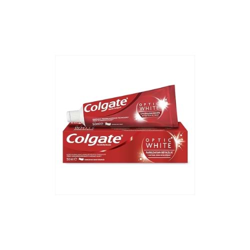 COLGATE DİŞ M.OPTIC WHİTE PARILDAYAN BEYAZ.50 ML(PAKET İÇİ 48 AD)