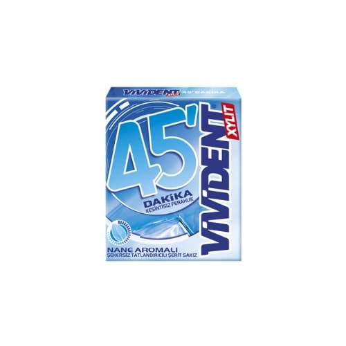 VİVİDENT 45 DK NANE AROMALI(PAKET İÇİ 12)
