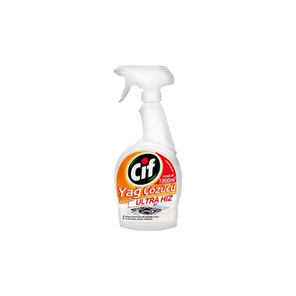 CİF SPREY ULTRA HIZ MUTFAK 1000ML(KOLİ İÇİ 9 AD)