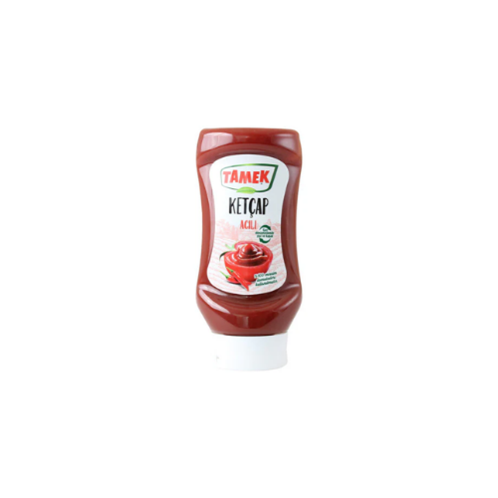 TAMEK KETÇAP ACILI 355GR (KOLİ İÇİ 12)