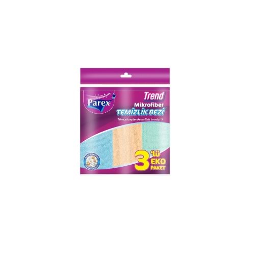 PAREX TREND MİKR. TEMİZLİK BEZİ 3LÜ