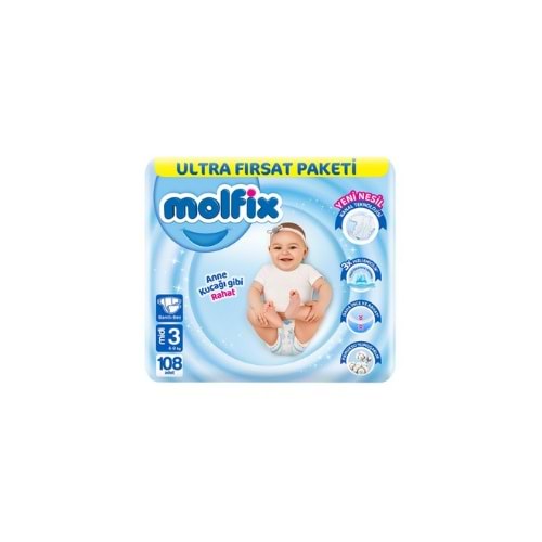 MOLFİX ULTRA FIRSAT MİDİ 108 Lİ(KOLİ İÇİ 2 AD)