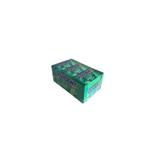 VİVİDENT CÜZDAN 45 DK YEŞİL NANE 26GR(PAKET İÇİ 18)
