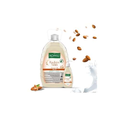 KOMİLİ SIVI SAB.3LT BADEM(KOLİ İÇİ 4)