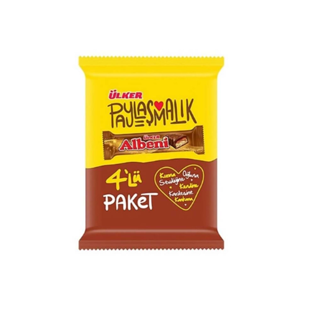 ALBENİ ÇİKOLATA 4 X 40 GR