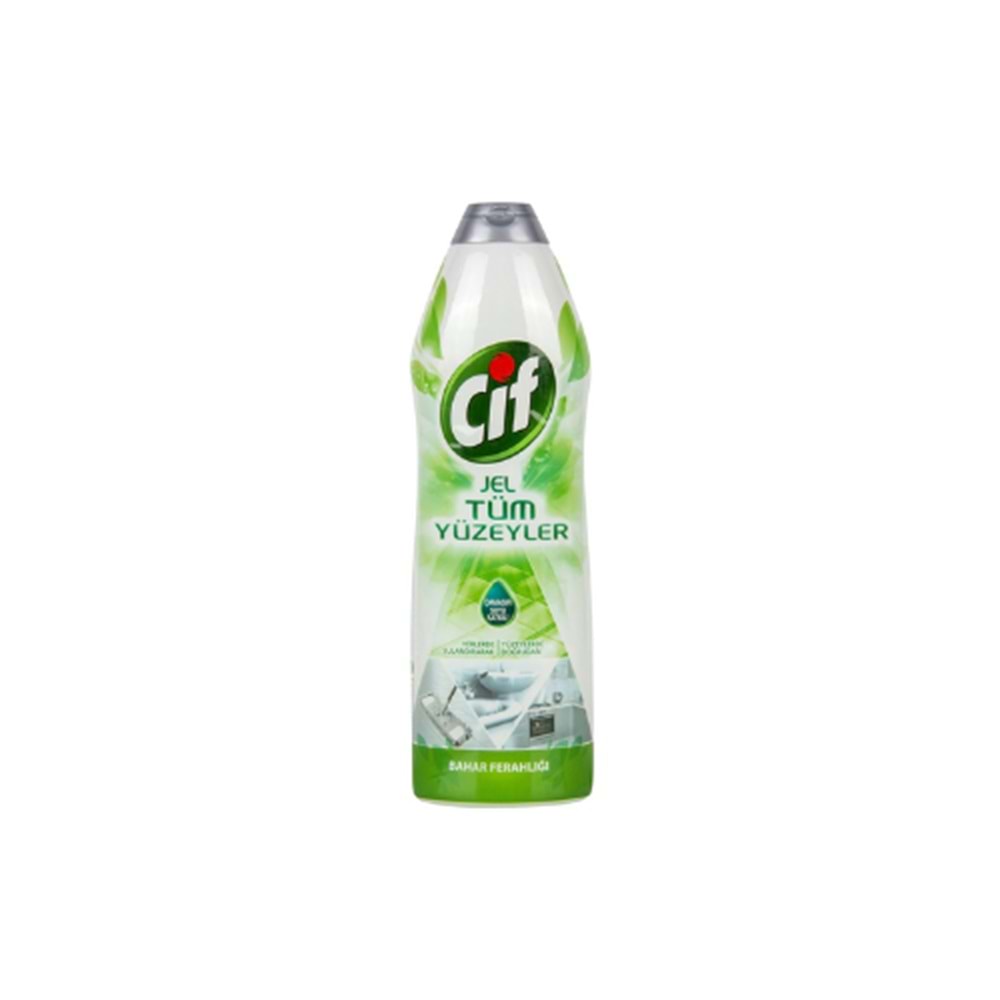 CİF JEL TÜM YÜZEYLER 750ML BAHAR FERAHLIĞI(KOLİ İÇİ 16)